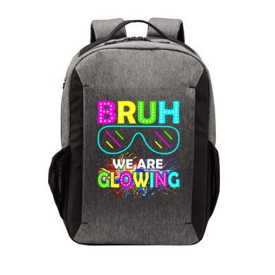 bruh glowing vintage Vector Backpack