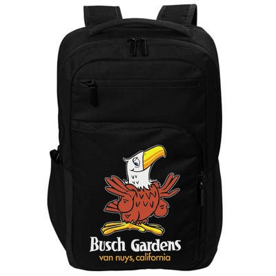 Bush Gardens Van Nuys Amusement Park Vintage Impact Tech Backpack