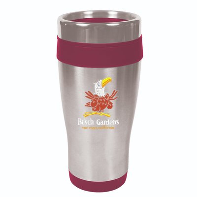 Bush Gardens Van Nuys Amusement Park Vintage 16oz Travel Tumbler