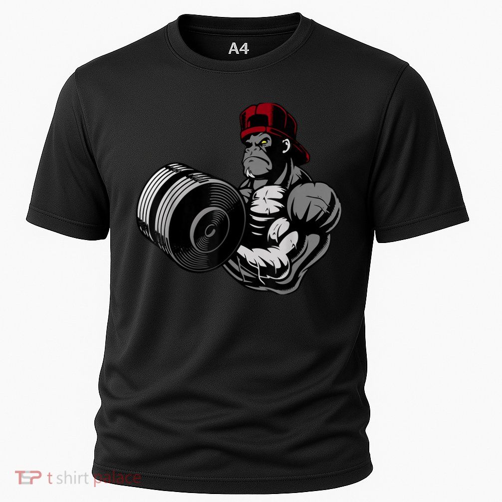 Bodybuilding Gorilla Vegan Workout Gym Bodybuilder Performance Shirt