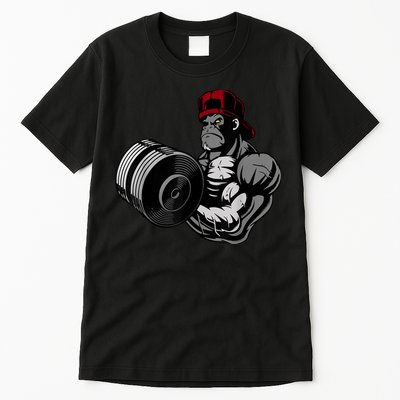 Bodybuilding Gorilla Vegan Workout Gym Bodybuilder Tall T-Shirt