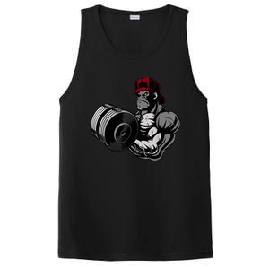 Bodybuilding Gorilla Vegan Workout Gym Bodybuilder PosiCharge Competitor Tank