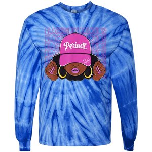 Black Girl Variation Hyper Violet 4s Matching Tie-Dye Long Sleeve Shirt