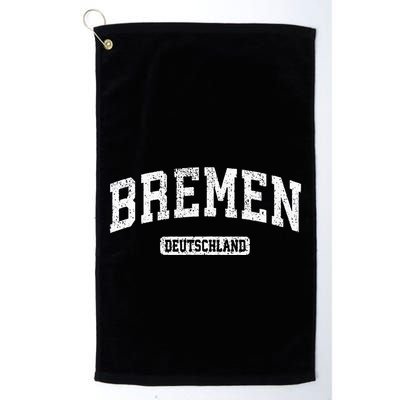 Bremen Germany Vintage Sports Design Golf Towel