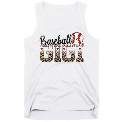 Baseball Gigi Women BallPark Gigi Baseball Mom Mother's Day Tank Top