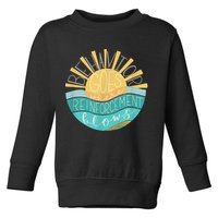 Behavior Goes Where Reinforcement Flows BCBA RBT SPED Para Toddler Sweatshirt