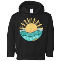 Behavior Goes Where Reinforcement Flows BCBA RBT SPED Para Toddler Hoodie