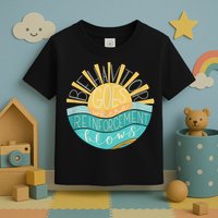 Behavior Goes Where Reinforcement Flows BCBA RBT SPED Para Toddler T-Shirt