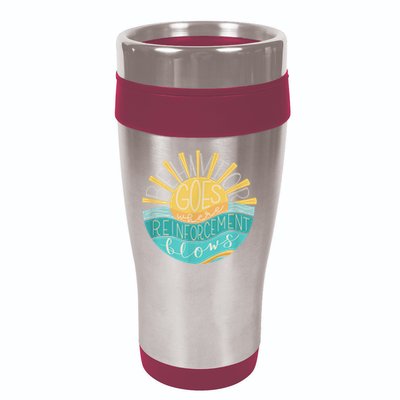 Behavior Goes Where Reinforcement Flows BCBA RBT SPED Para 16oz Travel Tumbler