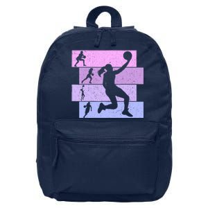 Basketball Girl Wo 16 in Basic Backpack