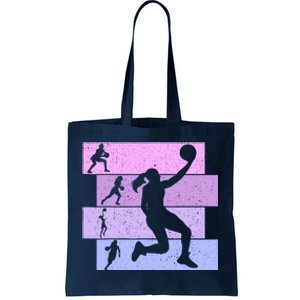 Basketball Girl Wo Tote Bag