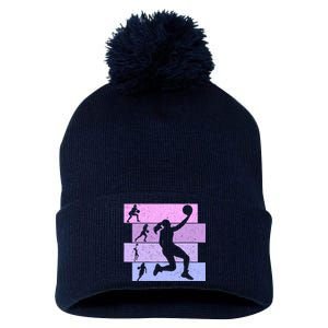 Basketball Girl Wo Pom Pom 12in Knit Beanie