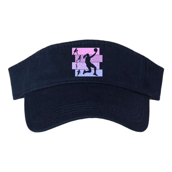 Basketball Girl Wo Valucap Bio-Washed Visor