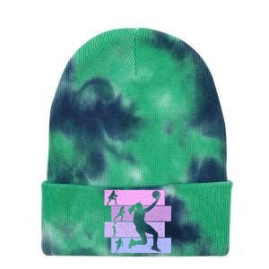 Basketball Girl Wo Tie Dye 12in Knit Beanie