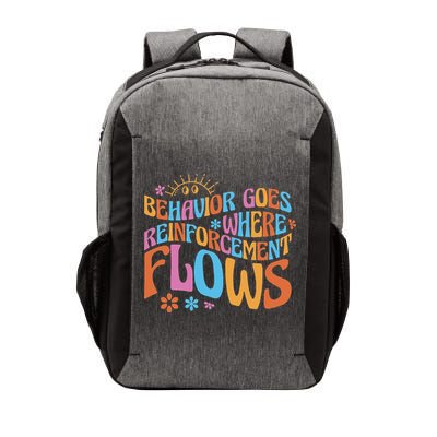 Behavior Goes Where Reinforcement Flows Behavior Analyst Vector Backpack