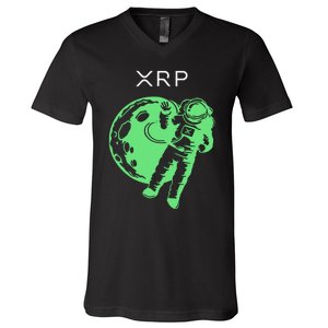 Brad Garlinghouse Wearing Xrp V-Neck T-Shirt