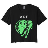 Brad Garlinghouse Wearing Xrp Women's Crop Top Tee