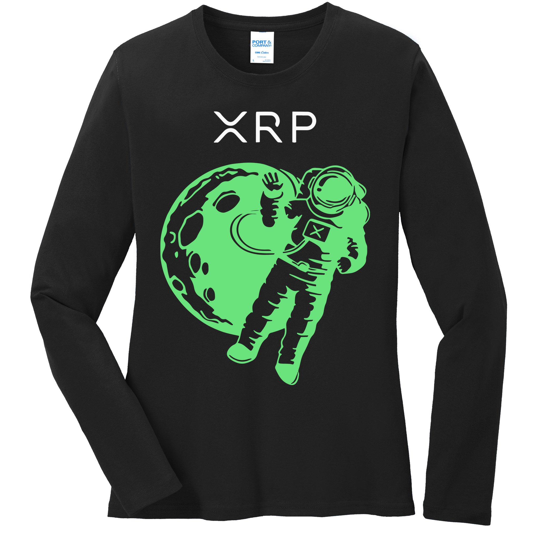 Brad Garlinghouse Wearing Xrp Ladies Long Sleeve Shirt