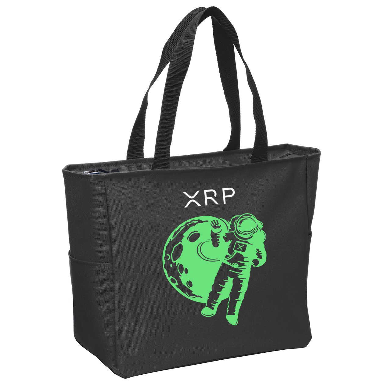 Brad Garlinghouse Wearing Xrp Zip Tote Bag