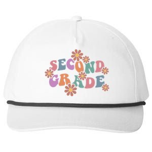 Boho Groovy Wavy Second Grade Cute Gift Snapback Five-Panel Rope Hat