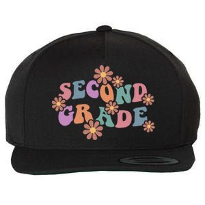 Boho Groovy Wavy Second Grade Cute Gift Wool Snapback Cap