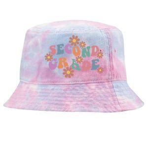 Boho Groovy Wavy Second Grade Cute Gift Tie-Dyed Bucket Hat