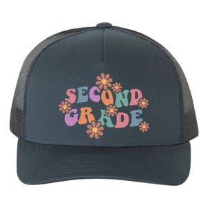 Boho Groovy Wavy Second Grade Cute Gift Yupoong Adult 5-Panel Trucker Hat