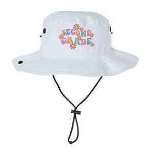 Boho Groovy Wavy Second Grade Cute Gift Legacy Cool Fit Booney Bucket Hat