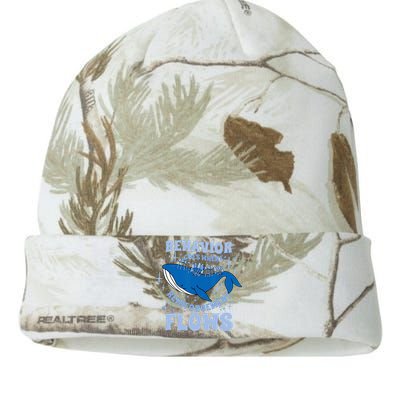 Behavior Goes Where Reinforcement Flows Behavior Analyst Kati Licensed 12" Camo Beanie