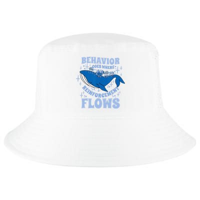 Behavior Goes Where Reinforcement Flows Behavior Analyst Cool Comfort Performance Bucket Hat