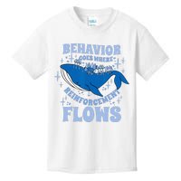 Behavior Goes Where Reinforcement Flows Behavior Analyst Kids T-Shirt