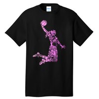 Basketball Girl Women Tall T-Shirt