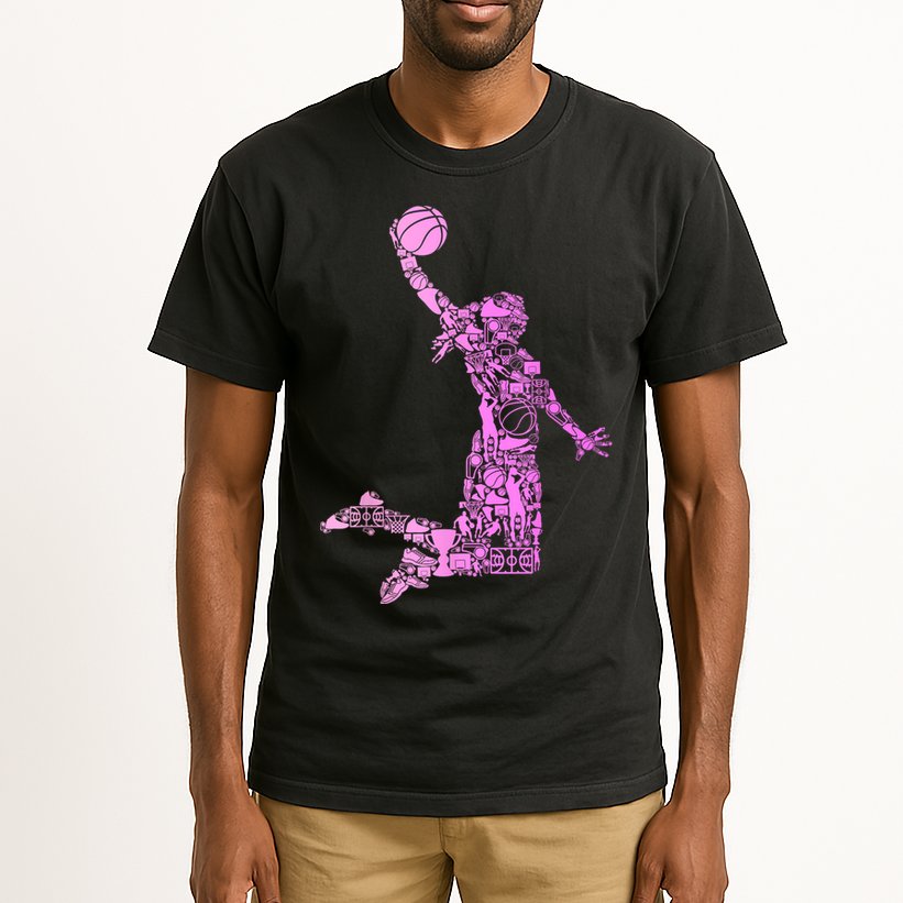 Basketball Girl Women Tall T-Shirt