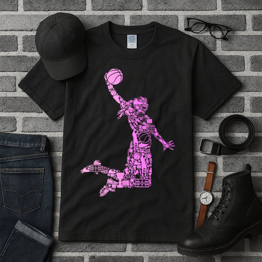 Basketball Girl Women Tall T-Shirt