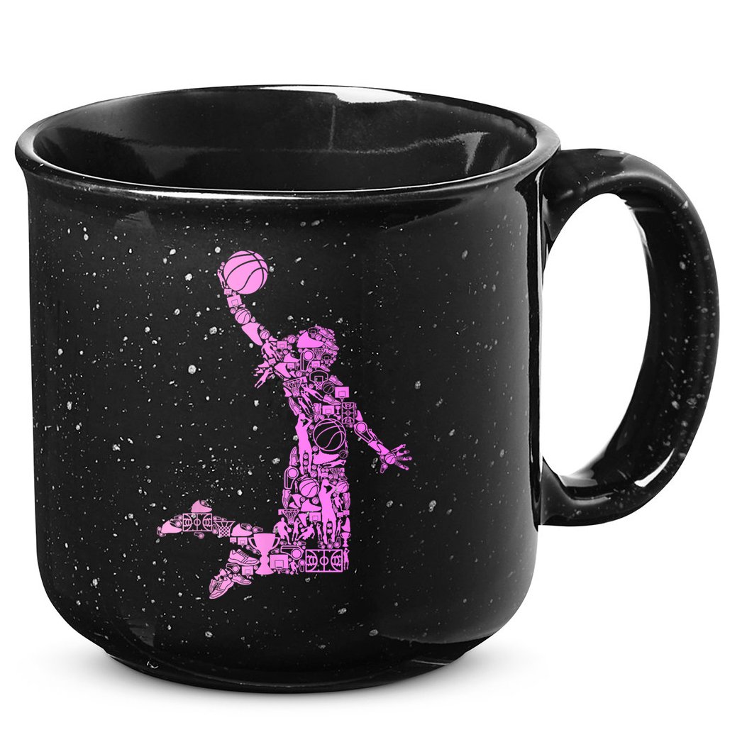 Basketball Girl Women 15oz Campfire Ceramic Mug