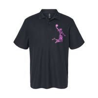 Basketball Girl Women Softstyle Adult Sport Polo