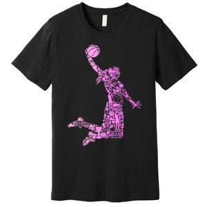 Basketball Girl Women Premium T-Shirt