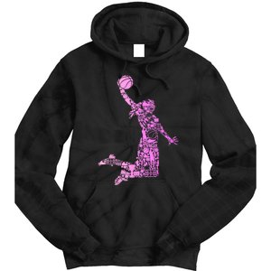 Basketball Girl Women Tie Dye Hoodie