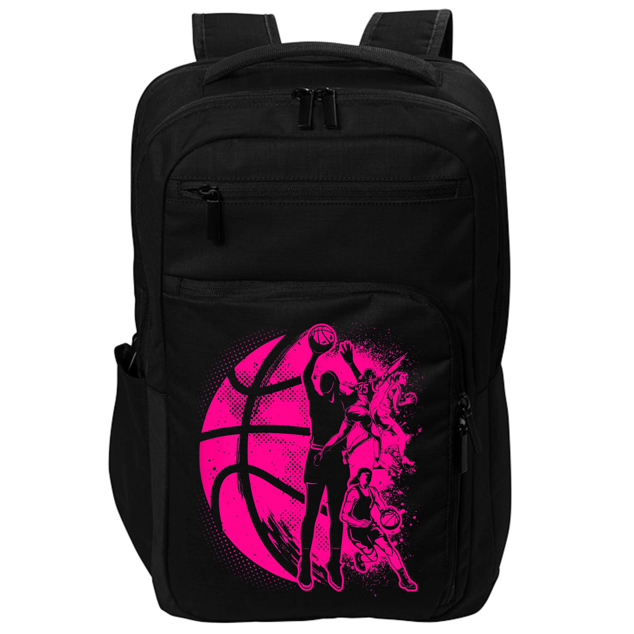 Basketball Girl Wo Female Basketball Team Impact Tech Backpack