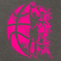 Basketball Girl Wo Female Basketball Team Cotton Canvas Backpack