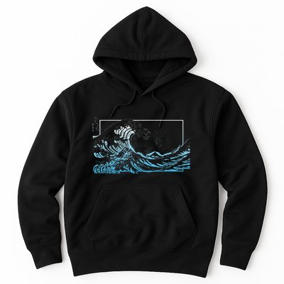 Blue Great Wave Off Kanagawa Hoodie