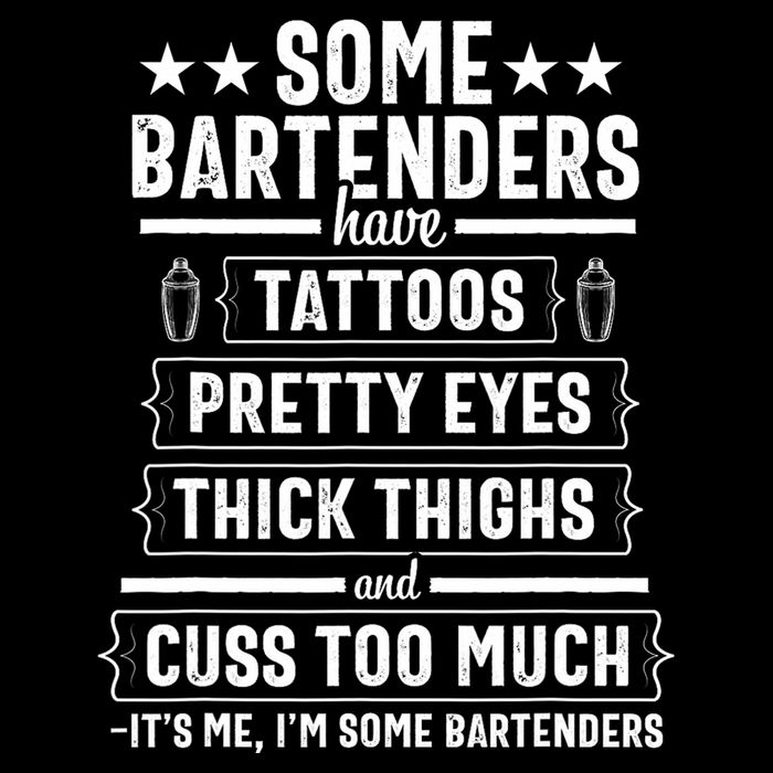 Bartender Gift Women Thighs  Cooling Performance Crew T-Shirt