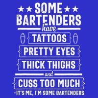 Bartender Gift Women Thighs  Long Sleeve Shirt