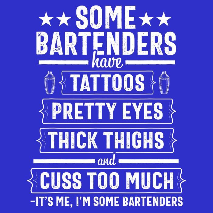 Bartender Gift Women Thighs  Long Sleeve Shirt