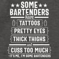 Bartender Gift Women Thighs  Vector Backpack