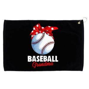 Baseball Grandma Women Grommeted Golf Towel