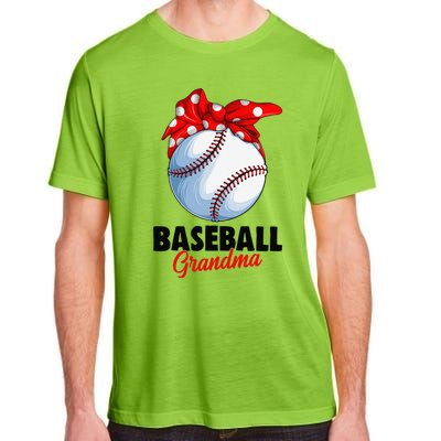 Baseball Grandma Women Adult ChromaSoft Performance T-Shirt