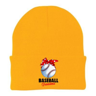 Baseball Grandma Women Knit Cap Winter Beanie