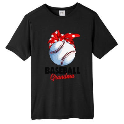 Baseball Grandma Women Tall Fusion ChromaSoft Performance T-Shirt