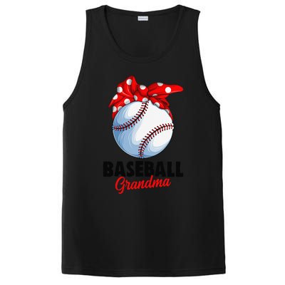 Baseball Grandma Women PosiCharge Competitor Tank